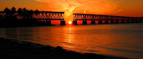 Sunset At Mile Marker 37 Florida-Keys